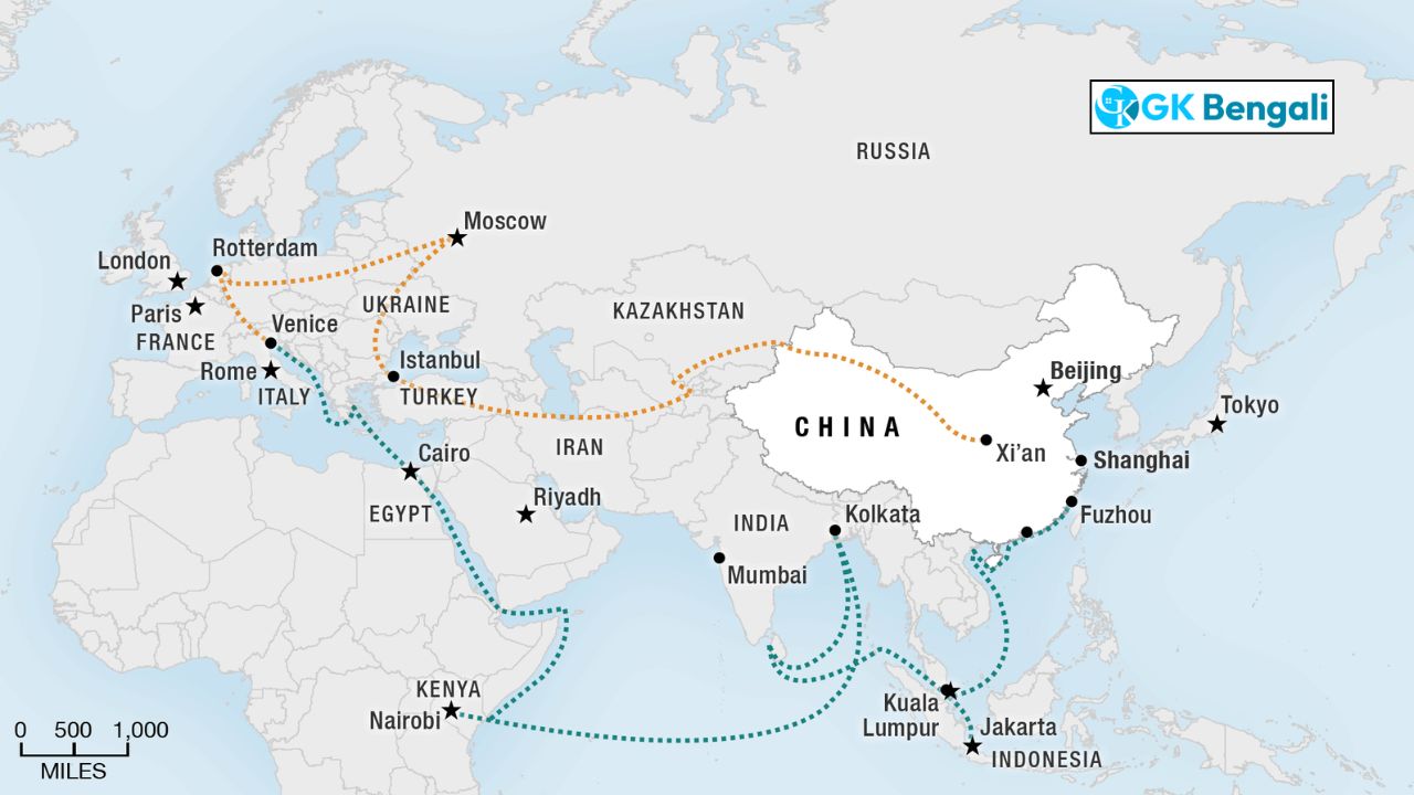 বর্তমান বিশ্বে নিউ সিল্ক রোড এর প্রবক্তা কোন দেশ